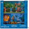 imageDISNEY STORE Official Once Upon a Story Figure Set  8 Fully Sculpted Disney Figures Including Cinderella Ariel Belle Jasmine Tiana ampamp More in DoubleTiered Box with Scenic BackgroundsLilo  Stitch