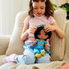 imageDISNEY STORE Official Princess Plush Doll Mulan Medium 14 Inches Soft Plushy with Embroidered Features Princess Toys for Girls Disney Dolls Stuffed Animals for GirlsJasmine