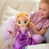 imageDISNEY STORE Official Princess Plush Doll Mulan Medium 14 Inches Soft Plushy with Embroidered Features Princess Toys for Girls Disney Dolls Stuffed Animals for GirlsRapunzel