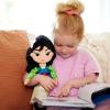 imageDISNEY STORE Official Princess Plush Doll Mulan Medium 14 Inches Soft Plushy with Embroidered Features Princess Toys for Girls Disney Dolls Stuffed Animals for GirlsMulan