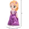 imageDISNEY STORE Official Princess Plush Doll Mulan Medium 14 Inches Soft Plushy with Embroidered Features Princess Toys for Girls Disney Dolls Stuffed Animals for GirlsRapunzel