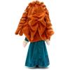 imageDISNEY STORE Official Princess Plush Doll Mulan Medium 14 Inches Soft Plushy with Embroidered Features Princess Toys for Girls Disney Dolls Stuffed Animals for GirlsMerida