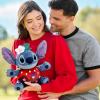 imageDISNEY STORE Official Stitch Valentines Day Plushie  Chocolate Dipped Strawberry Design Embroidered Features Super Soft Stuffed Animal  Inspired by Lilo ampamp Stitch