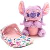 imageDISNEY STORE UnisexChildren Babies Collection Stitch Plush in Swaddle with Detailed Plush Features  Official Soft Toy  Stuffed Animals for BabiesAngel