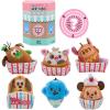 imageDisney Munchlings Terrifying Treats Collection  Mystery Box  Plush Toys  Scented  Detailed Micro Plush Sculpting Embroidered Features Soft ampamp Squeezable Fill Blind Pack 1 of 7 CharactersCarnival Confections