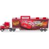 imageDisney Store Action Toys Lightning McQueen Mack Hauler Toy Truck with 6 PullBack Toy Cars  Includes Lightning McQueen Disney Cars Toys LightUp Features and Customizable Sticker Sheets