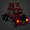 imageDisney Store Action Toys Lightning McQueen Mack Hauler Toy Truck with 6 PullBack Toy Cars  Includes Lightning McQueen Disney Cars Toys LightUp Features and Customizable Sticker Sheets