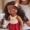 imageDisney Store Girls Animators Collection Moana Doll  16 Inches Toy Figure Molded Details Fully Posable Toy in Satin Dress  Suitable for Ages 3 Toy FigureMoana
