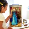 imageDisney Store Girls Princess Story Doll Anna from Frozen 11 Inches Includes Coloring Book and Additional Dress Princess Doll in Classic Outfit Princess Toys