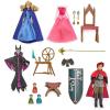 imageDisney Store Official Aurora Classic Doll Gift Set  Sleeping Beauty Play Set  Disney Princess Toys Playset Featuring Aurora Prince Phillip ampamp Maleficent Dolls with Accessories