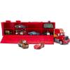 imageDisney Store Official Mack Hauler Play Set  Light ampamp Sound Mack Carrier with 8 Pullback Die Cast Vehicles  Red Fillmore Lightning McQueen Bobby Swift Cal Weathers Sarge Sheriff ampamp Tow Mater