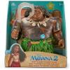 imageDisney Store Official Maui Talking Action Figure with LightUp Fish Hook Sculpted Necklace ampamp Leaf Skirt Poseable Moana Toys for Kids Features Movie Phrases ampamp 8 Points of Articulation
