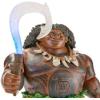 imageDisney Store Official Maui Talking Action Figure with LightUp Fish Hook Sculpted Necklace ampamp Leaf Skirt Poseable Moana Toys for Kids Features Movie Phrases ampamp 8 Points of Articulation