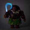 imageDisney Store Official Maui Talking Action Figure with LightUp Fish Hook Sculpted Necklace ampamp Leaf Skirt Poseable Moana Toys for Kids Features Movie Phrases ampamp 8 Points of Articulation
