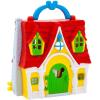imageDisney Store Official Mickey Mouse Clubhouse Toys Play Set  Interactive Playhouse Junior Mickey Mouse Toys  Poseable Mickey ampamp Pluto Figures 13Piece Set Perfect for ToddlersMickey Mouse