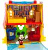 imageDisney Store Official Mickey Mouse Clubhouse Toys Play Set  Interactive Playhouse Junior Mickey Mouse Toys  Poseable Mickey ampamp Pluto Figures 13Piece Set Perfect for ToddlersMickey Mouse