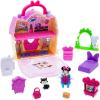 imageDisney Store Official Mickey Mouse Clubhouse Toys Play Set  Interactive Playhouse Junior Mickey Mouse Toys  Poseable Mickey ampamp Pluto Figures 13Piece Set Perfect for ToddlersMinnie Mouse