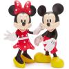 imageDisney Store Official Mickey Mouse ampamp Friends Articulated Figure Set  Fab Five Toy Action Figures Set  Includes Mickey Minnie Donald Pluto ampamp Goofy  Articulated 8 Toys with Scenic Display Box