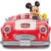 imageDisney Store Official Mickey Mouses Vintage Remote Control Car for Kids  Gloss Red Convertible Roadster with Lights ampamp Sounds Fun RC Car  Mickey Mouse Toy for Boys ampamp Girls