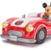 imageDisney Store Official Mickey Mouses Vintage Remote Control Car for Kids  Gloss Red Convertible Roadster with Lights ampamp Sounds Fun RC Car  Mickey Mouse Toy for Boys ampamp Girls