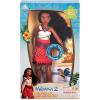 imageDisney Store Official Moana 2 Singing Doll  Poseable Disney Princess Toy with Authentic Costume Heart of Te Fiti Necklace Heihei Figure Sings Were Back Styled Hair Window Packaging