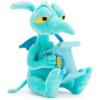imageDisney Store Official Pain Plush  Disney Hercules Villain Plushy with Furry Horns Wings and Pointed Tail and Simulated Leather Sandals  Pair with Panic Plush Sold SeparatelyPanic