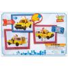 imageDisney Store Official Pizza Planet Truck with Lights ampamp Sounds  Toy Story Action Figures Set Includes Woody ampamp Buzz Lightyear Movable Parts Light Up Features ampamp Vehicle Sounds