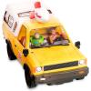 imageDisney Store Official Pizza Planet Truck with Lights ampamp Sounds  Toy Story Action Figures Set Includes Woody ampamp Buzz Lightyear Movable Parts Light Up Features ampamp Vehicle Sounds
