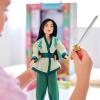 imageDisney Store Official Princess Story Doll  Tinker Bell from Peter Pan 11 Inches Includes Coloring Area and Additional Dress Classic Outfit Perfect for GirlsMulan