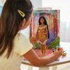 imageDisney Store Official Princess Story Doll  Tinker Bell from Peter Pan 11 Inches Includes Coloring Area and Additional Dress Classic Outfit Perfect for GirlsPocohontas