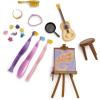 imageDisney Store Official Rapunzel Classic Doll Gift Set  Disney Princess Doll Playset Featuring Rapunzel Flynn Rider Maximus Pascal ampamp Accessories  Tangled Toys for Girls