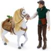 imageDisney Store Official Rapunzel Classic Doll Gift Set  Disney Princess Doll Playset Featuring Rapunzel Flynn Rider Maximus Pascal ampamp Accessories  Tangled Toys for Girls