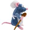 imageDisney Store Official Ratatouille Rat Plush  Master Chef Remy Stuffed Animal with Chefs Hat ampamp Apron Soft Plush Fabric Felt Spoon Detailed Sculpting Embroidered Features  Small 9