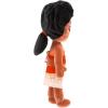 imageDisney Store Official Simea Doll with Detailed Plush Sculpting with Embroidered Features ampamp Anklet  Tapa Print Outfit  Disney Plush Toy Inspired by Moana 2
