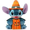 imageDISNEY STORE Official Minnie Mouse Halloween Plush  Disney Halloween Stuffed Animal with Embroidered Features Detailed Plush Sculpting Satin Print Dress Bow Felt Teeth and Cyclops EyeStitch