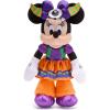 imageDISNEY STORE Official Minnie Mouse Halloween Plush  Disney Halloween Stuffed Animal with Embroidered Features Detailed Plush Sculpting Satin Print Dress Bow Felt Teeth and Cyclops EyeMinnie