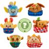 imageDisney Munchlings Terrifying Treats Collection  Mystery Box  Plush Toys  Scented  Detailed Micro Plush Sculpting Embroidered Features Soft ampamp Squeezable Fill Blind Pack 1 of 7 CharactersPlayful Picnic