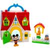 imageDisney Store Official Mickey Mouse Clubhouse Toys Play Set  Interactive Playhouse Junior Mickey Mouse Toys  Poseable Mickey ampamp Pluto Figures 13Piece Set Perfect for ToddlersMickey Mouse