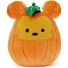 imageDisney Store Official Mickey Mouse Pumpkin Squishmallows Plush  11 Inch Disney Halloween Stuffed Animal with Embroidered Features Detailed Plush Sculpting and Soft Squishy Fill