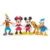 imageDisney Store Official Mickey Mouse ampamp Friends Articulated Figure Set  Fab Five Toy Action Figures Set  Includes Mickey Minnie Donald Pluto ampamp Goofy  Articulated 8 Toys with Scenic Display Box