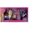 imageDisney Store Official Rapunzel Classic Doll Gift Set  Disney Princess Doll Playset Featuring Rapunzel Flynn Rider Maximus Pascal ampamp Accessories  Tangled Toys for Girls