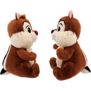 imageDISNEY STORE Mini Bean Bag Plushies  Stitch  Cute Stuffed Animal with Detailed Sculpting Embroidered Features Bean Bag Bottom Plush Toys for KidsChip n Dale