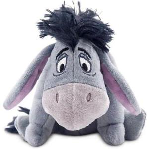 imageDISNEY STORE Mini Bean Bag Plushies  Stitch  Cute Stuffed Animal with Detailed Sculpting Embroidered Features Bean Bag Bottom Plush Toys for KidsEeyore