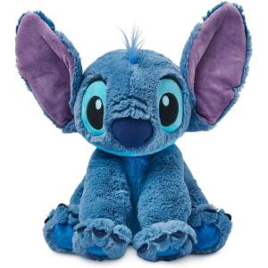 imageDISNEY STORE Official Angel Medium Soft Toy for Kids Cuddly Character with Fuzzy Texture and Embroidered Details Flexible Floppy Ears Disney Plushy Suitable for All AgesStitch
