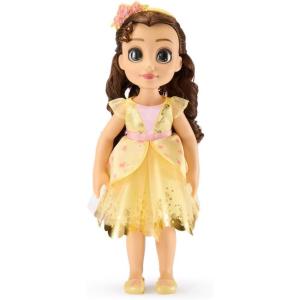 imageDISNEY STORE Official Anna Once Upon a Story Doll  16 Inch Disney Princess Toys Featuring Reflective Eyes with 3D Pupil and Iris Detailed Costume Hair Comb ampamp Shoes  Comes in Display BoxBelle