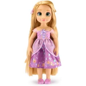imageDISNEY STORE Official Anna Once Upon a Story Doll  16 Inch Disney Princess Toys Featuring Reflective Eyes with 3D Pupil and Iris Detailed Costume Hair Comb ampamp Shoes  Comes in Display BoxRapunzel