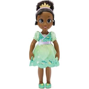 imageDISNEY STORE Official Anna Once Upon a Story Doll  16 Inch Disney Princess Toys Featuring Reflective Eyes with 3D Pupil and Iris Detailed Costume Hair Comb ampamp Shoes  Comes in Display BoxTiana