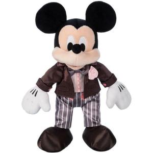 imageDISNEY STORE Official Mickey Mouse Wedding Plush  Groom Stuffed Animal Chocolate Tuxedo Jacket Embroidered Features Soft Foam Ears Romantic Gift for Weddings Includes tofrom Gift TagMickey