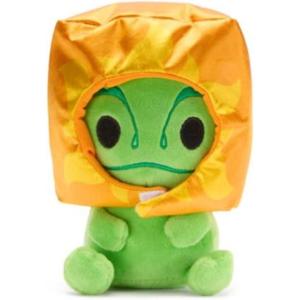 imageDISNEY STORE Official Mini MixIts Plushies  Alice  Cute Stuffed Animals  Mix ampamp Match Detachable Hats  Hook and Loop Strap  Plush Toys for Kids and Collectors 7 InchPascal
