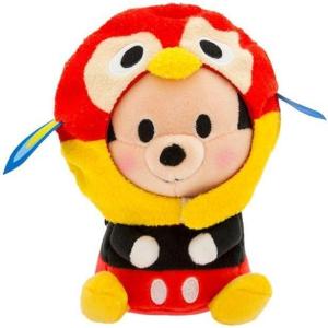 imageDISNEY STORE Official Mini MixIts Plushies  Alice  Cute Stuffed Animals  Mix ampamp Match Detachable Hats  Hook and Loop Strap  Plush Toys for Kids and Collectors 7 InchMickey Mouse